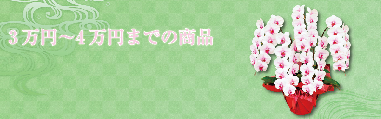 ３万円～４万円までの商品
